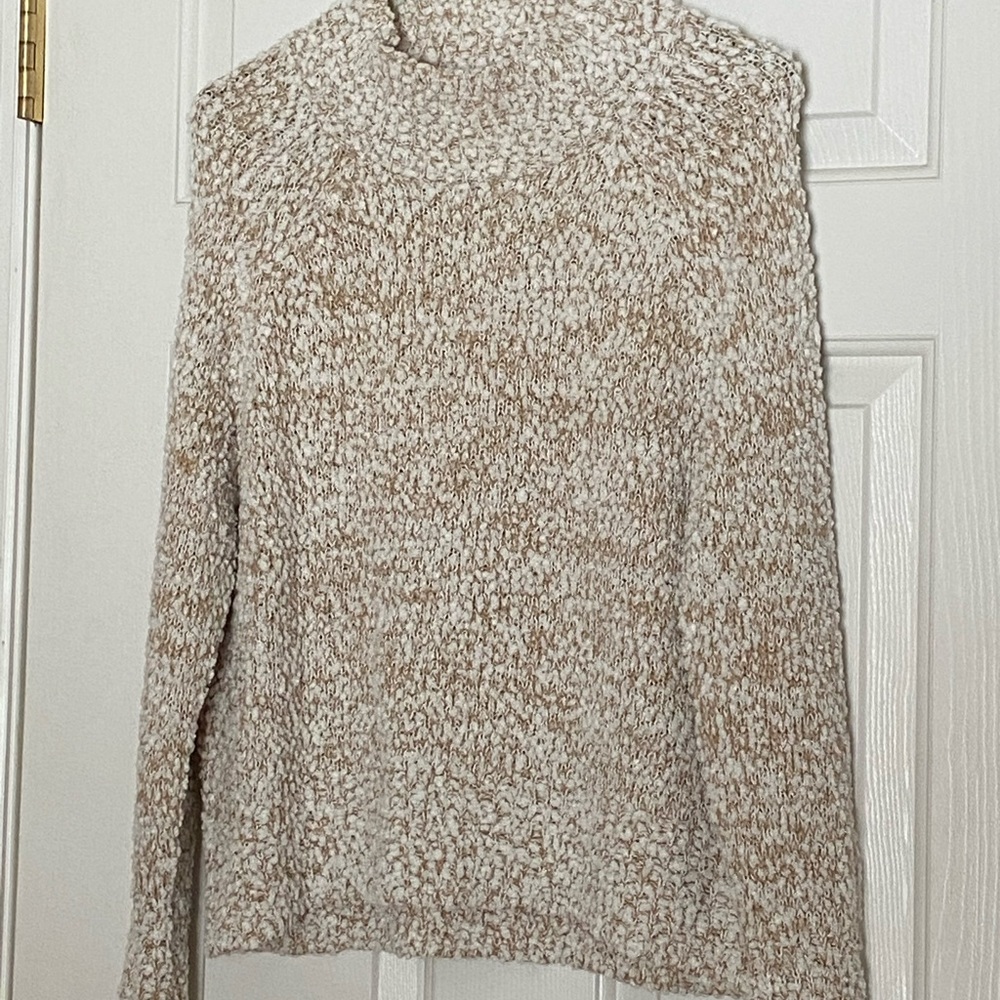 Poof Apparel mock neck sweater worn once.